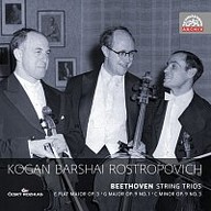 Hudba Beethoven: Smyčcová tria. Russian Masters