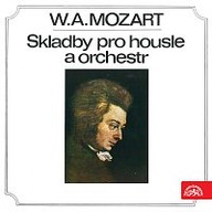 Hudba Mozart: Skladby pro housle a orchestr