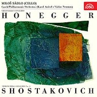 Hudba Honegger, Šostakovič: Koncerty pro violoncello a orchestr