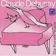 Hudba Debussy: 24 Preludií