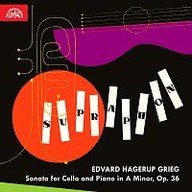 Hudba Grieg: Sonáta pro violoncello a klavír a moll, op. 36