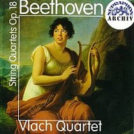 Hudba Beethoven: Smyčcové kvartety, op. 18 č. 1-6