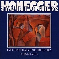 Hudba Honegger: Symfonie č. 1-5, Pacific 231, Symfonická věta č. 3