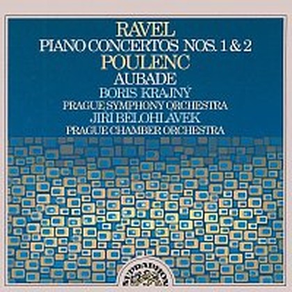 Hudba Ravel, Poulenc: Klavírní koncerty - Aubade