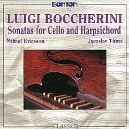 Hudba Boccherini: Sonáty pro violoncello a cembalo