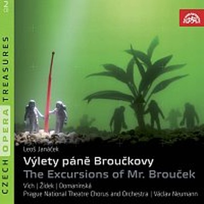 Hudba Janáček: Výlety pana Broučka. Opera o 2 částech