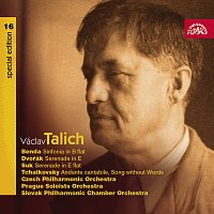 Hudba Talich Special Edition 16. Benda: Sinfonia in B - Dvořák & Suk: Smyčcové serenády - Čajkovskij: Andante cantabile