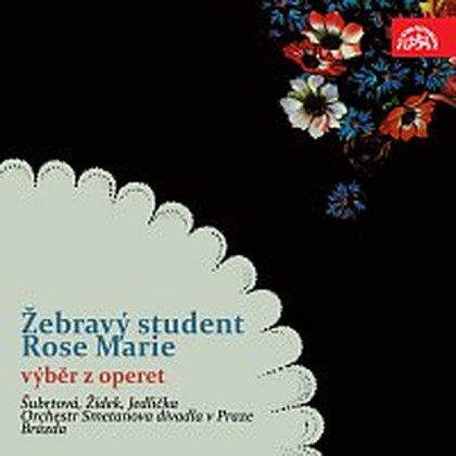 Hudba Millöcker, Friml: Žebravý student. Rose Marie - výběr z operet