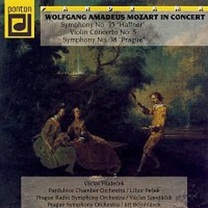 Hudba Mozart: Symfonie č. 35, č. 38, Koncert č. 5 A dur