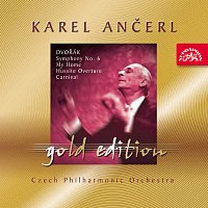 Hudba Ančerl Gold Edition 19. Dvořák: Symfonie č. 6 D dur, Můj domov, Husitská, Karneval