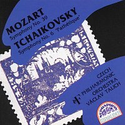 Hudba Mozart: Symfonie č. 39 es dur / Čajkovskij : Symfonie č. 6 Patetická