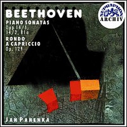 Hudba Beethoven: Klavírní sonáty č. 1 a 2, Koncert pro klavír, Rondo