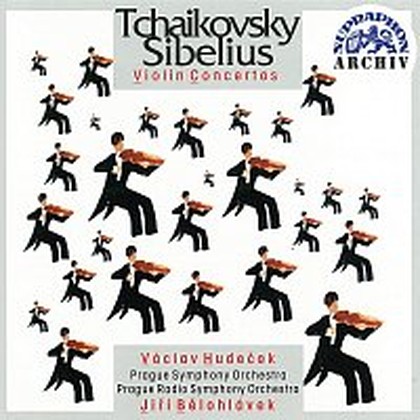 Hudba Čajkovskij, Sibelius: Koncerty pro housle a orchestr