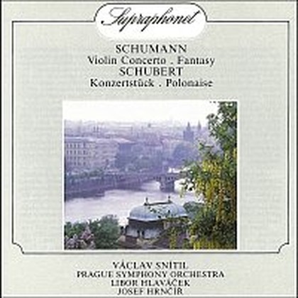 Hudba Schumann, Schubert: Skladby pro housle a orchestr