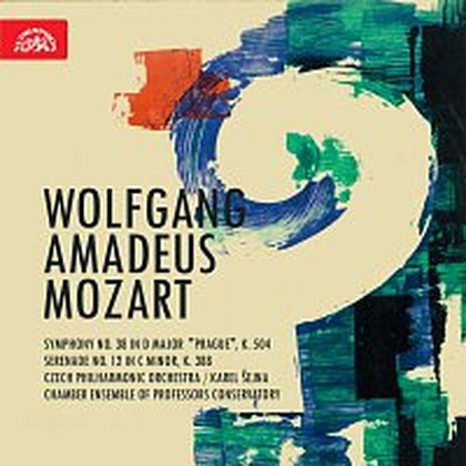 Hudba Mozart: Symfonie D dur Pražská, Serenáda č. 12 c moll