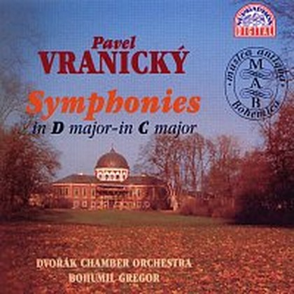 Hudba Vranický: Symfonie D dur, Symfonie C dur
