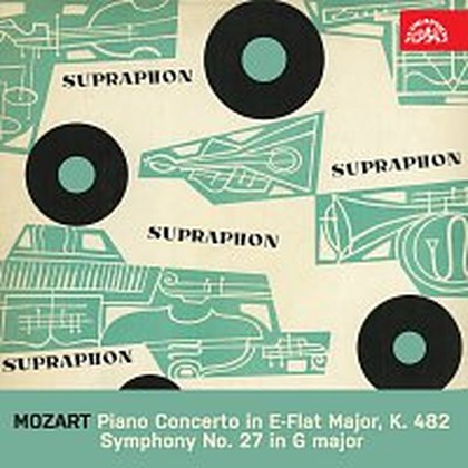 Hudba Mozart: Koncert pro klavír a orchestr Es dur, Haydn: Symfonie G dur