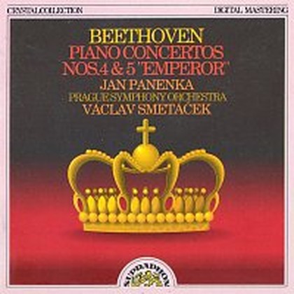 Hudba Beethoven: Klavírní koncerty č. 4 a 5