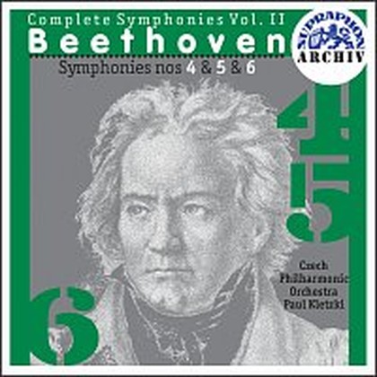 Hudba Beethoven: Symfonie č. 4 - 6, Coriolan - předehra