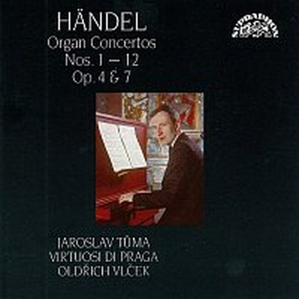 Hudba Händel: Koncerty pro varhany a orchestr 1 - 12