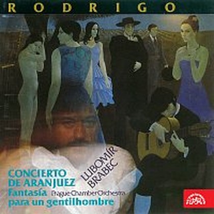 Hudba Rodrigo: Concierto de Aranjuez pro kytaru a orchestr, Fantasia para...
