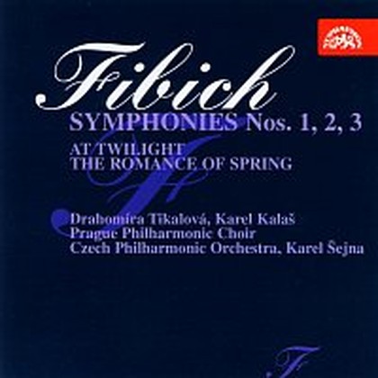 Hudba Fibich: Symfonie č. 1 - 3 komplet, V podvečer, Jarní romance