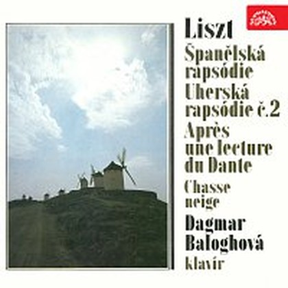 Hudba Liszt: Španělská rapsódie, Uherská rapsódie č 2, Apres une lecture du Dante, Chasse-neige