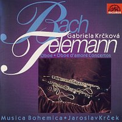 Hudba Bach, Telemann: Koncerty pro hoboj