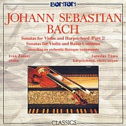Hudba Bach: Sonáty pro housle II.