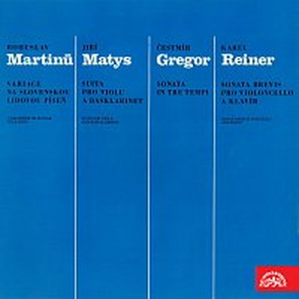 Hudba Martinů, Matys, Gregor, Reiner: Komorní skladby