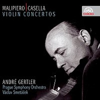 Hudba Malipiero & Casella: Koncerty pro housle a orchestr