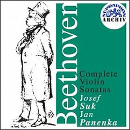 Hudba Beethoven: Sonáty pro housle a klavír - komplet