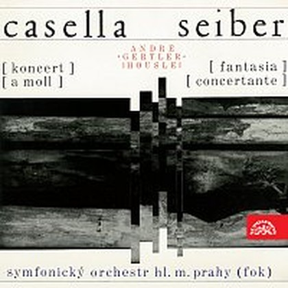 Hudba Seiber: Fantasia concertante, Casella: Koncert a moll