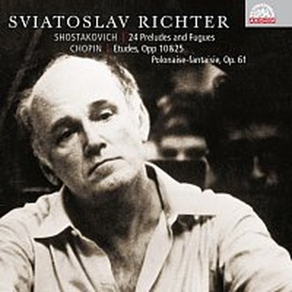 Hudba Šostakovič: 24 preludií a fug, op. 87 - Chopin: Etudy opp 10 & 25 (výběr), Polonéza - Fantazie, op. 61. Russian Masters