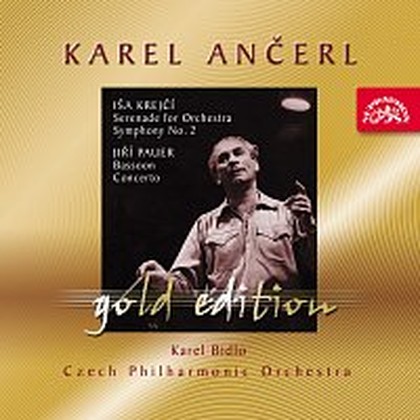 Hudba Ančerl Gold Edition 37. Krejčí: Serenáda, Symfonie č. 2 - Pauer: Koncert pro fagot