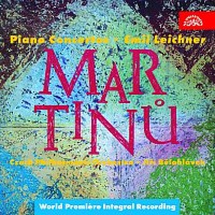 Hudba Martinů: Koncerty pro klavír a orchestr č. 1-5, Concertino pro klavír a orch.