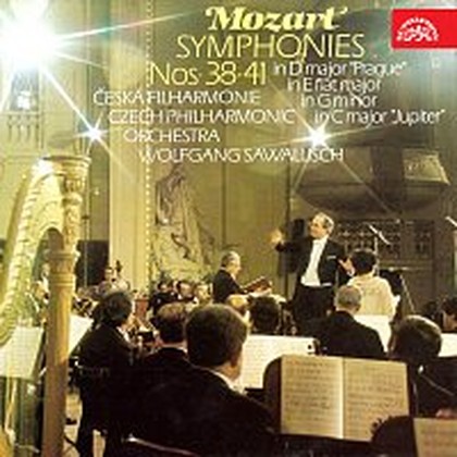 Hudba Mozart: Symfonie č. 38-41