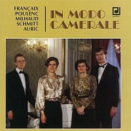Hudba Skladby pro hoboj, klarinet a fagot / Francaix, Poulenc, Milhaud,...