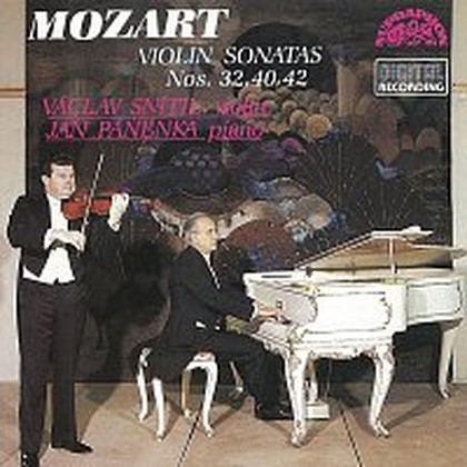 Hudba Mozart: Sonáty pro housle a klavír č. 32, 40, 42