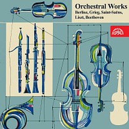 Hudba Orchestrální skladby (Berlioz, Grieg, Saint-Saëns, Liszt, Beethoven)