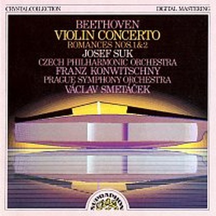 Hudba Beethoven: Koncert pro housle a orchestr D dur, Romance pro housle a orchestr č. 1 a 2