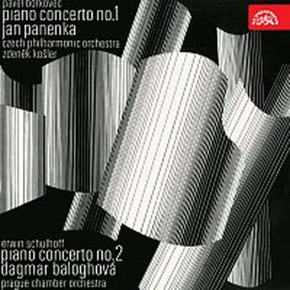 Hudba Bořkovec: Klavírní koncert č. 1, Schulhoff: Klavírní koncert č. 2